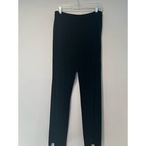 Velvet Wide Leg Black Pants Size Large